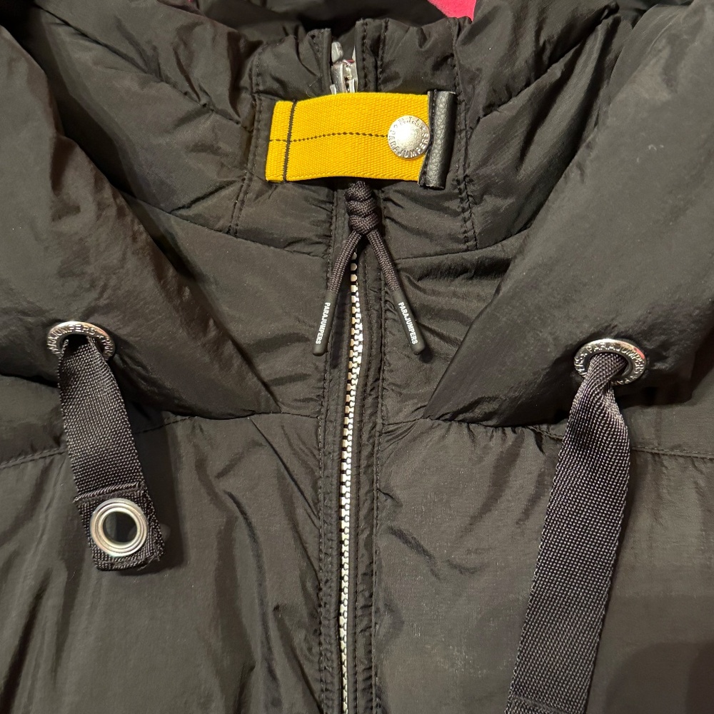 Parajumpers black jacket Small S Panda Hooded Down Coat nwt - Picture 11 of 16